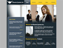 Tablet Screenshot of phoenix-systems-inc.com